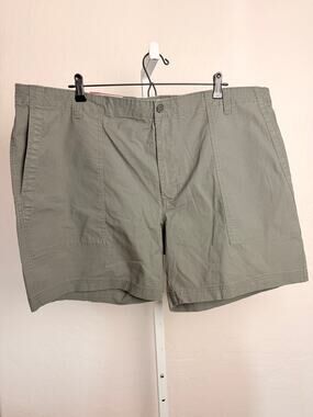 Goodfellow Utility Shorts Mens XXL Green Flex Waist Stretch 7 Inseam NWT
